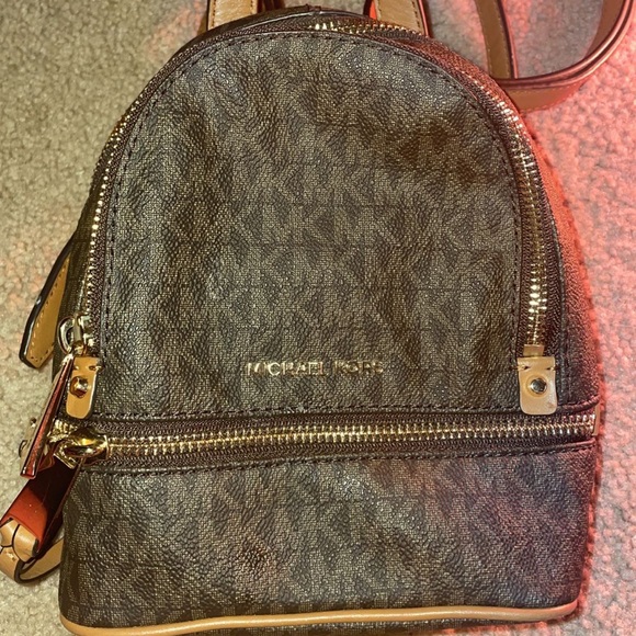 michael kors mk signature mini backpack main image 2